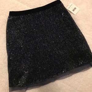 Free People sequin skirt